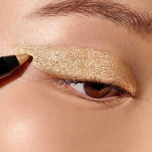 Victoria Beckham satin kajal liner - Gold Lame